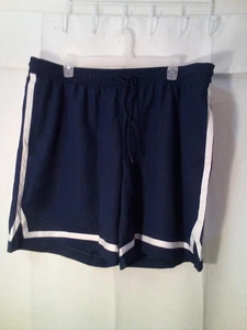 Pantalones Cortos Xersion Hombres 3XL Cintura Elástica Bolsillos Sobre la Rodilla Azul - Imagen 1 de 13