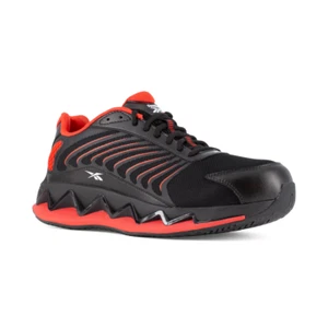BOTAS DEPORTIVAS REEBOK ZIG ELUSION Heritage work negras/rojas talla: 9.5 (rb3223) - Imagen 1 de 19