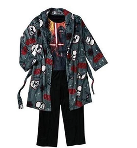 Star Wars 3 PC Bathrobe Bath Robe And Pajama Set Boy Size 6/7  - Picture 1 of 2