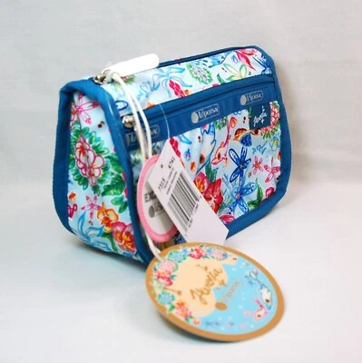 NUEVO CON ETIQUETAS Herocca por LeSportsac COSMÉTICOS DE VIAJE "Hawaii Dreaming" STK#G Foto 1 de 4