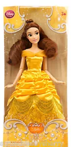 Disney Store Princesa Bella Muñeca Clásica 2014 La Bella y la Bestia NUEVO - Imagen 1 de 3