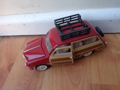 1/38 SUNNYSIDE CLASSIC 1949 FORD WOODY WAGON AUTO DIECAST - Immagine 1 di 2