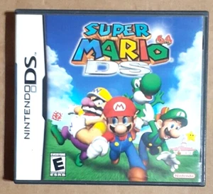 FUNDA SUPER MAIO 64 DS (Nintendo DS) SOLO SIN JUEGO/SIN MANUAL! - Imagen 1 de 2