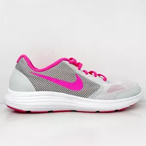 Nike Mädchen Revolution 3 819416-007 Grau Laufschuhe Turnschuhe Größe 6,5Y - Bild 1 von 12