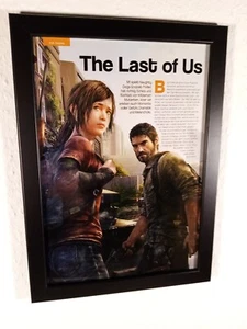 The last of us ps3 Werbeblatt Gerahmt Poster Ad Page framed Werbung  - Bild 1 von 2