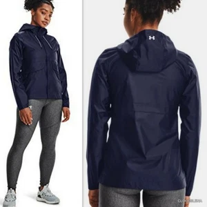 NUEVA CON ETIQUETAS Chaqueta Cáscara Cloudstrike a prueba de tormentas Under armour ua l/XL $100 1350954 AZUL - Imagen 1 de 12