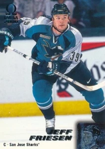 1999-00 Pacific Omega #205 JEFF FRIESEN - San Jose Sharks - Bild 1 von 1
