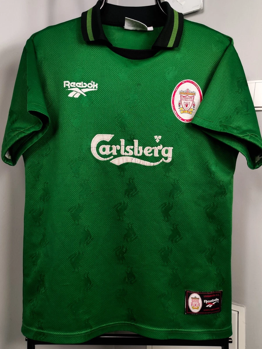 Reebok Liverpool Green International Club Soccer Fan Apparel and