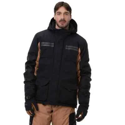 Ski-Doo Snowmobile 440964 Men's Expedition Jacket, Khaki - Image 1 of 4