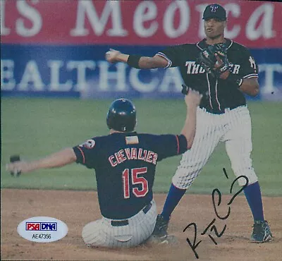 Robinson Cano New York Yankees Signed 5x5.5 Newsprint PSA Authenticated - Image 1 of 2
