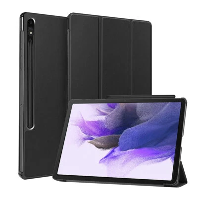 Funda Para Samsung Galaxy Tab S10+ S9+ S8 Plus S7 FE 5G 12.4" Cuero Smart Cover Foto 1 de 4