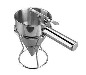 Stainless Steel Funnel Pancake  Funnel Tool,Waffle Batter Dispenser Cooking Tool - Picture 1 of 7