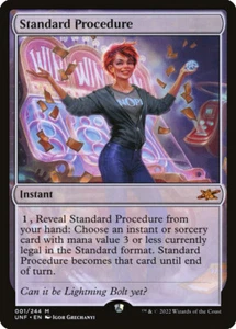 Procedimiento estándar MTG - Unfinity #001 - Imagen 1 de 1