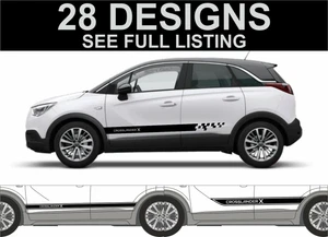 Calcomanías adhesivas rayas laterales Vauxhall Crossland X rayas Vauxhall - Imagen 1 de 1