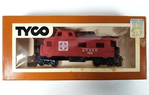 HO Scale Tyco Caboose Santa Fe AT&SF 7240 Train Car - Picture 1 of 10
