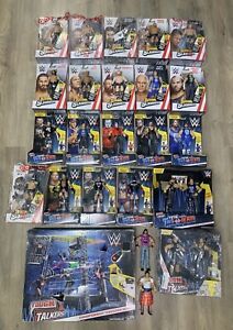 WWE Tough Talkers x4 Sound Slammers x11 Total Tag Team x9 Action Figure Lot NEW