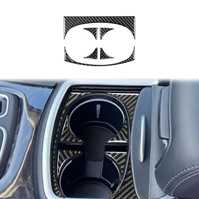 Adhesivo de fibra de carbono real apto para Chrysler 300 2011-2023 Foto 1 de 4