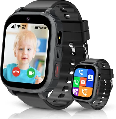 Smartwatch Kinder Telefonfunktion GPS Tracker SOS Armbanduhr für iPhone Samsung - Bild 1 von 4