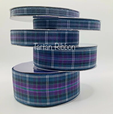 Pride of Bannockburn Tartan Ribbon~7mm-38mm Wide~Choice of Lengths~Free Postage - Image 1 of 4