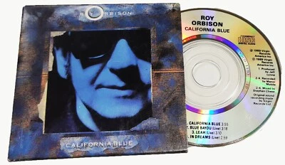 ROY ORBISON CD California Blue 4 Track 3" CD Single 1989 Original w/ 3 LIVE Trks - Image 1 of 4