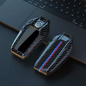 Funda de carbono para llaves de coche para BMW 5 7 Series G01 G11 G12 G30 G31 G32 - Imagen 1 de 5