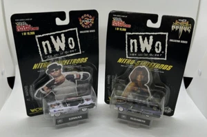 WCW nWo Nitro Streetrods 1:64 Die Cast Car Lot Konnan Elizabeth AAA Road Wild - Picture 1 of 5