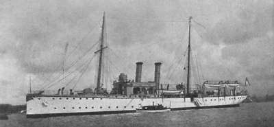 SMS PANTHER (1911), Kanonenboot, Kaiserliche Marine. Modellbauplan - Bild 1 von 4