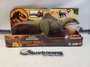 Jurassic World Chaos Theory Battle Roarin Becklespinax Action Figure NIB - Picture 1 of 2