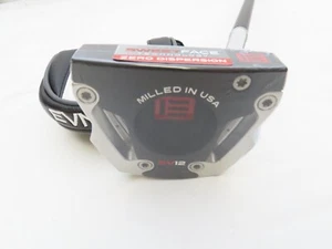 Neu Evnroll EV 12 35" Putter schwarz Inline Stahl kurzer schräger Halsschaft + HC - Bild 1 von 5