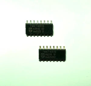 74HCT4051D 8-channel analog multiplexer SOIC-16 Genuine NXP part tested x 2 pcs - Picture 1 of 1