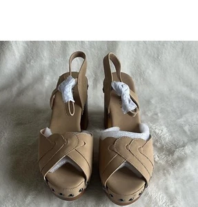 7.5 Journee Collection Alary Tru Comfort Foam Platform Clog Open Toe Sandal - Picture 1 of 12