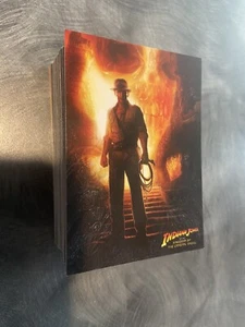 INDIANA JONES & THE KINGDOM OF THE CRYSTAL SKULL (2008) Complete Card Set - Picture 1 of 3