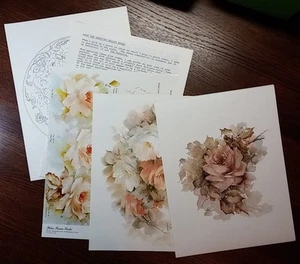 Roses, Roses, Roses -  Helen Humes seminar notes on 8 colors of Roses - Picture 1 of 4