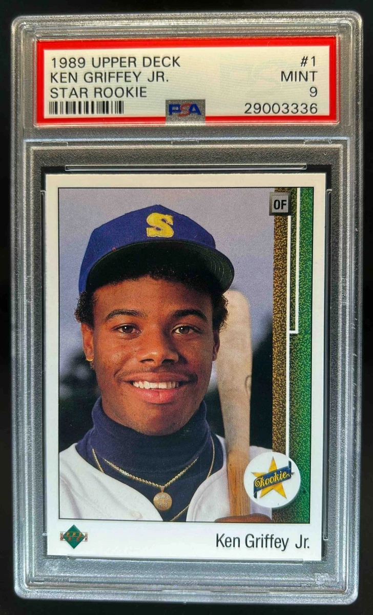 Ken Griffey Jr Upper Deck Rookie Baseball Cards for sale | eBay