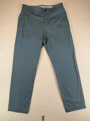 Мужские брюки Nike Dri-Fit 32x30 зеленые эластичные Chino для гольфа повседневные спортивные комфортные - Изображение 1 из 4