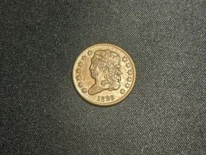 1829 Classic Head Half Cent VF-XF - Picture 1 of 2