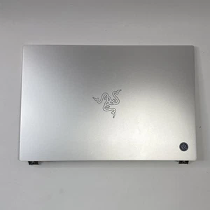 Razer Book 13 RZ09-0357 Screen Assembly Top Lid Cover Silver (FAULTY CABLE) - Picture 1 of 13