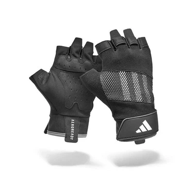 Adidas Performance Training Gloves Gym/Workout Accessory Black/Grey - image 1 of 4