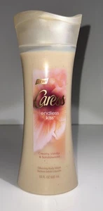 Caress Endless Kiss Creamy Vanilla & Sandalwood Body Wash 18 Oz - Picture 1 of 4