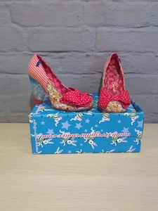 Irregular Choice Ic Oz Bow Floral Court 4" Heels UK 5 With Box - Bild 1 von 20