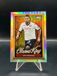2025-26 Topps Premier League EPL - Clint Dempsey Chrome King Fulham - Picture 1 of 2