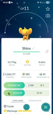 Pokémon Shiny Shinx ( Level 1 ) GO - Image 1 of 2