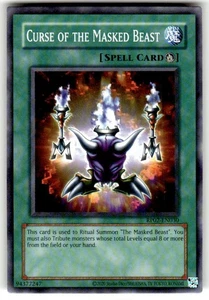 Curse of the Masked Beast RP02-EN030 Retro Pack 2 Unlimited 2020 Reprint - Picture 1 of 2