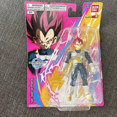 Figura Bandai Dragon Ball Z Evolve Super Saiyan God Vegeta 5" Nueva (Caja dañada) Foto 1 de 4
