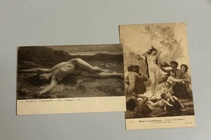 Antique Luxembourg Museum 2 Post Cards Carte Postale Unposted Early 1900’s - Picture 1 of 6