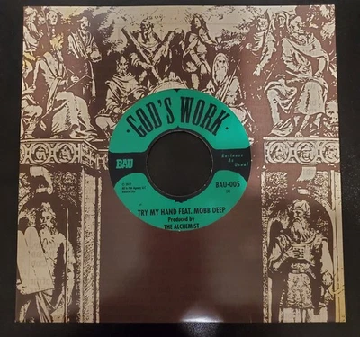MOBB DEEP ALCHEMIST TRY MY HAND 7" VINYL UNRELEASED RARE 2017 - Image 1 of 4