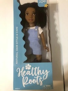 Healthy Roots Spielzeug Puppe Zoe stilbares Haar weicher Torso 18 Zoll - Bild 1 von 8