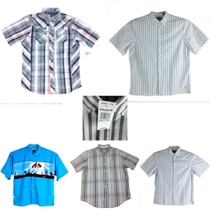 Verschiedene Designer KURZARM HERRENHEMD limitierte Stile und Größen - Bild 1 von 22