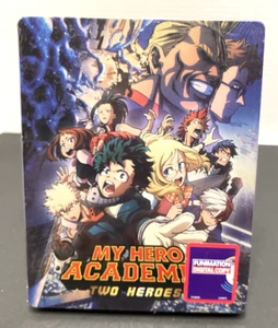 MY HERO ACADEMIA TWO HEROES RISING BLU RAY Steelbook SPIELFILME NEU - Bild 1 von 3
