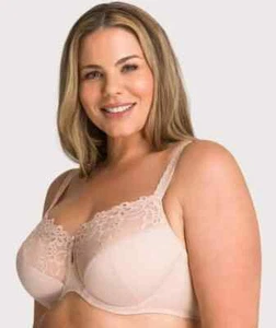 BNWT, Sz 22 F, FAYREFORM NZ Bra, Natural Rounded Shape, 3-piece Cup, Underwire - Picture 1 of 5